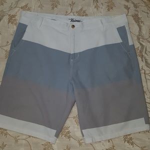 Waimea Hawaii Shorts, Tri-Color Block, 40 Waist